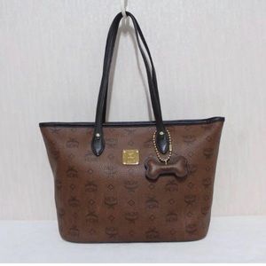 MCM Dog Bone Tote